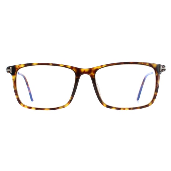 Tom Ford Rectangle Mens Dark Havana FT5758-F-B