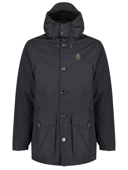 Men's Luke 1977 New Orleans Hooded Jacket in Black
