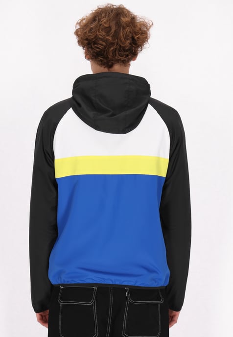 Mo Anorak Herren Königsblau Colorblock - Image 4