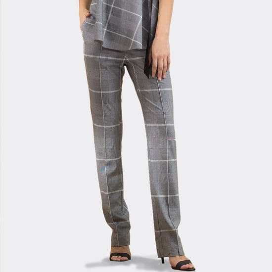 Zigarettenhose mit Schottenmuster - Image 1