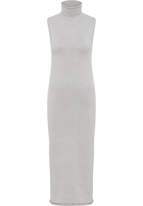 Dreimaster Strickkleid Damen Grau Melange - Image 1