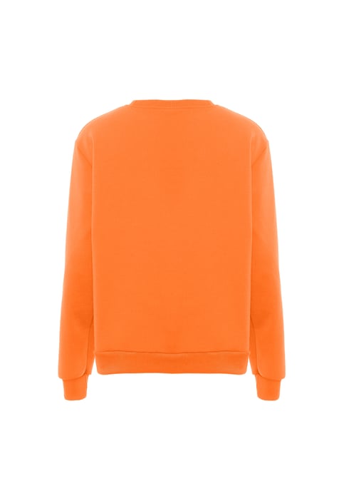 Mo Rundhalspullover Herren orange - Image 2