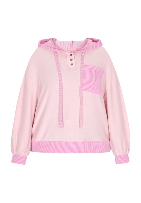 Mymo Sweatshirt in großen Größen Frauen Rosa - Image 1