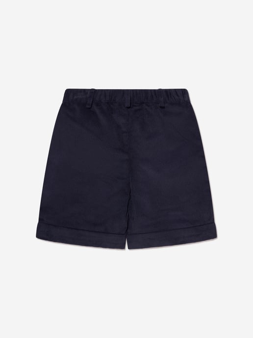 Rachel Riley Boys Corduroy Shorts in Navy