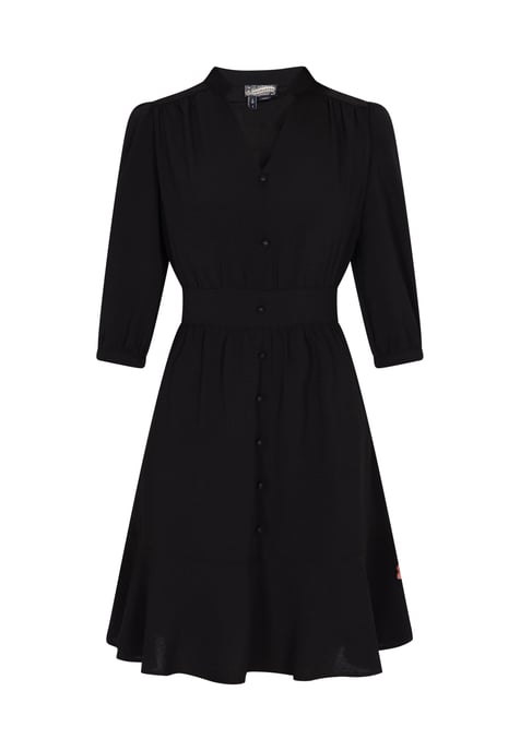 Dreimaster Kleid Damen Schwarz - Image 1