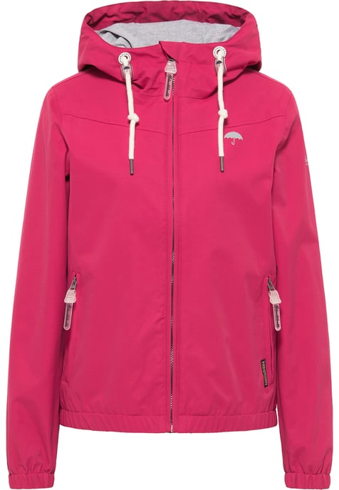 Schmuddelwedda Regenjacke Damen Rotpink - Image 1