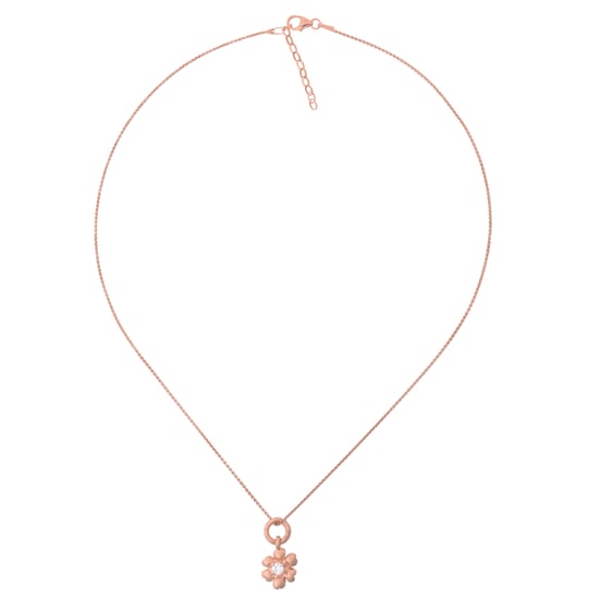 Orphelia Damen-Kette aus 925er Sterlingsilber mit Anhänger - Rosé ZH-4854/1 - Image 2
