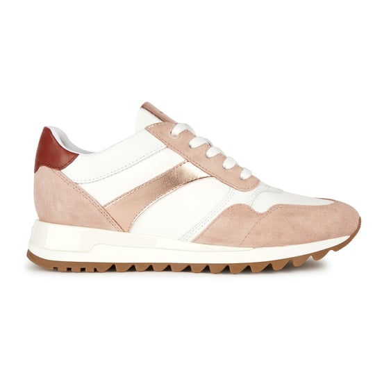 Geox D Tabelya Damen Sneaker In Nude/Weiß - Image 5