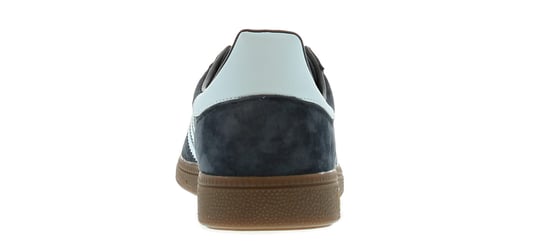 Mens Adidas Handball Spezial  Leather Upper Trainers Seven Eyelet Lace Fastening Classic 3 Stripe De - Image 4