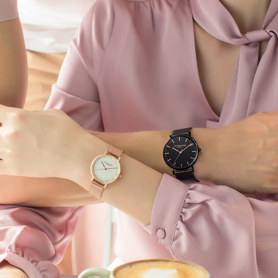 VICTORIA HYDE Couple Watches Geschenkset Schwarz Rose Gold - Image 3
