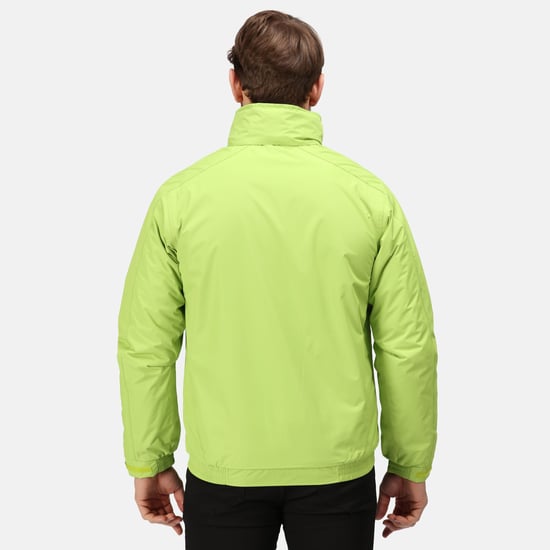Regatta Herren Dover Wasserdichte Winddichte Jacke (Key Lime/Seal) - Image 3