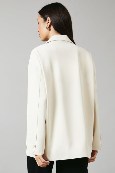 RELAXED LONGLINE SINGLE BREASTED BLAZER