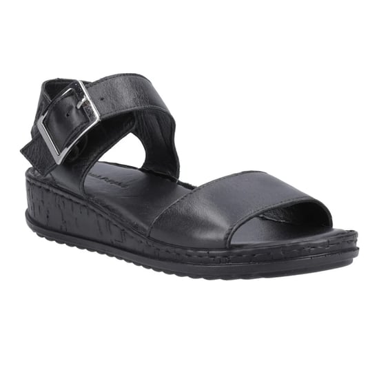 Hush Puppies - Damen Sandalen mit Keilabsatz "Ellie", Leder () - Image 3