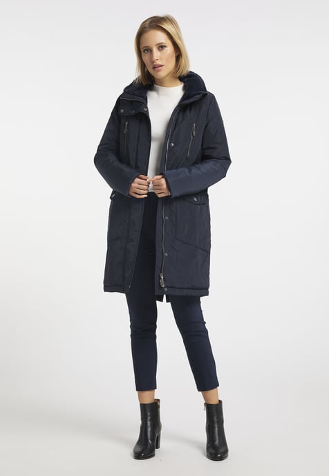 Dreimaster Winterjacke Damen Marine - Image 2