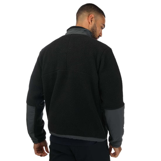 Polaire demi zippée Smock Berghaus Pour Homme en Noir Gris - Image 2