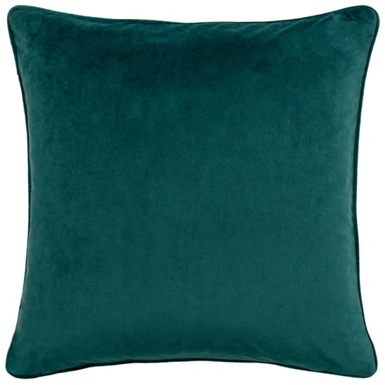 Paoletti Avenue Velvet Geometric Jacquard Feather Filled Cushion