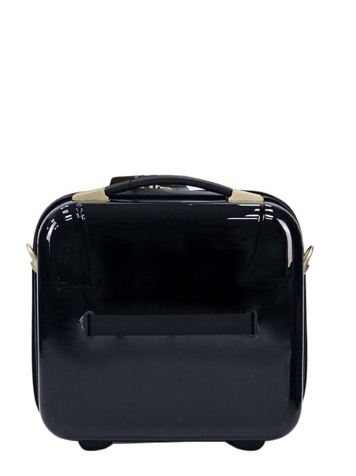 Hard Shell Black Luggage Cosmetic Bag