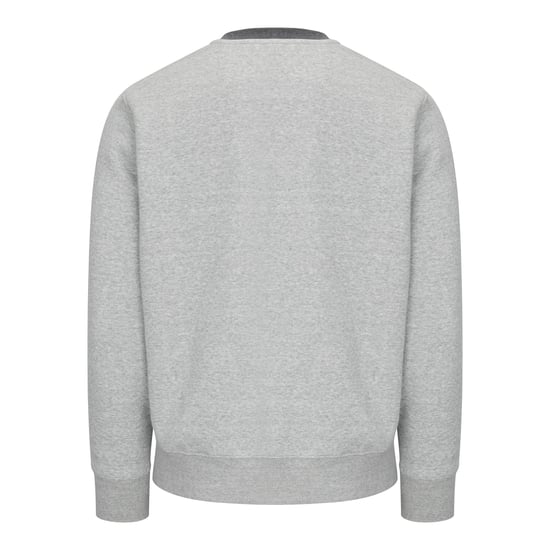 Nike Sportswear Herren Club Fleece Crew Trainingsanzug Grau - Image 4
