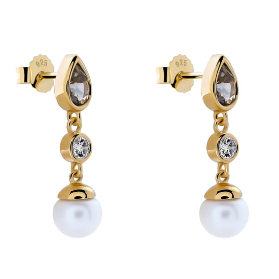 Orphelia 'Lylou' Tropfenohrringe aus 925er Sterlingsilber für Damen - Gold ZO-7498/G - Image 2
