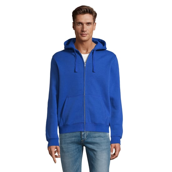 SOLS - "Spike" Hoodie mit durchgehendem Reißverschluss für Herren (Königsblau) - Image 1