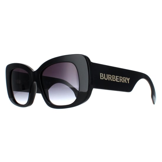 Burberry Square Womens Black Grey Gradient BE4410