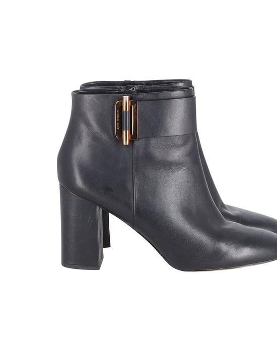 Michael Kors Gloria Stiefeletten aus schwarzem Leder - Image 2