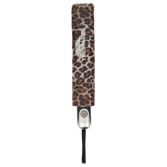 Trespass Maggiemay Automatic Umbrella (Leopard Print)