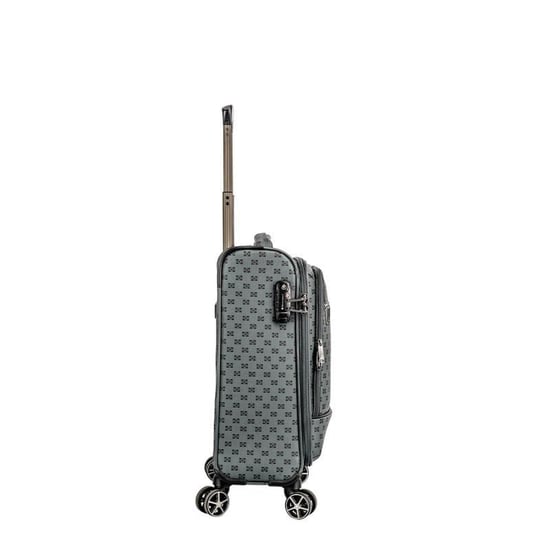 Gray lightweight cabin suitcase