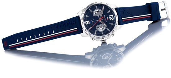Tommy Hilfiger Cool Sport Herren Uhr Blau 1791476 - Image 3
