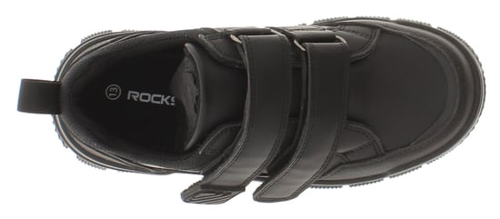 Rockstorm Older Boys School Shoes Otto black