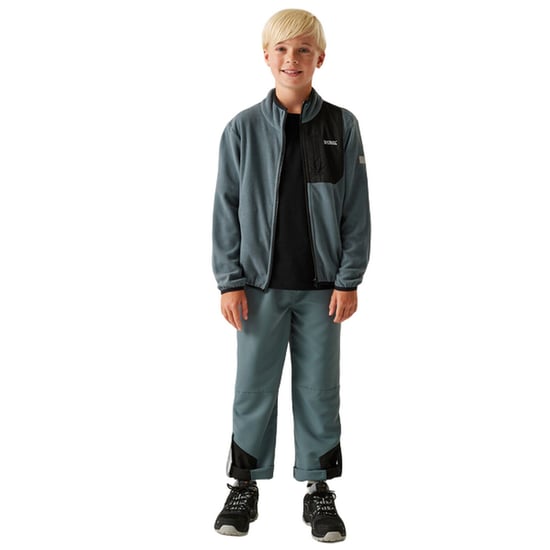 Regatta - "Frankie" Fleecejacke Durchgehender Reißverschluss für Kinder (Königsblau) - Image 3
