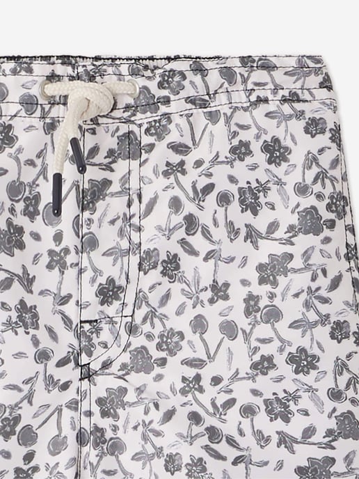 Bonpoint Boys Ariel Floral Swim Shorts