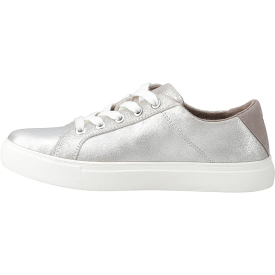 TOMS Kameron Leder Damen Silber Turnschuhe - Image 4