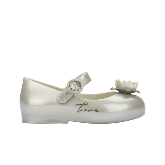 Sweet Love x Disney Princess Metalic White/Green Flats - Image 1