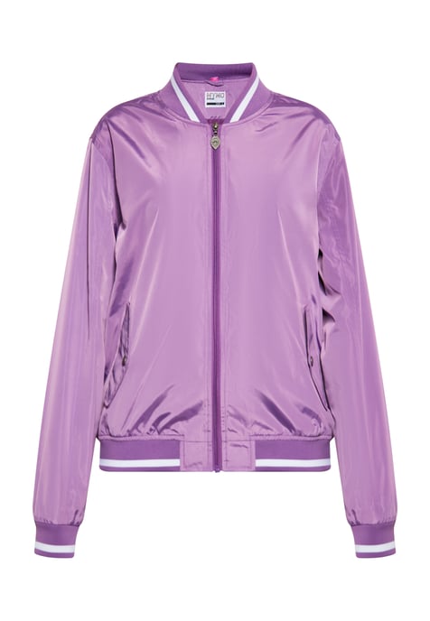 Mymo Collegejacke Damen lila - Image 1