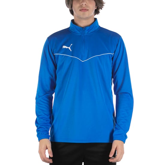 Puma Teamrise Sweatshirt 1/4 Zip Top Blau - Image 1