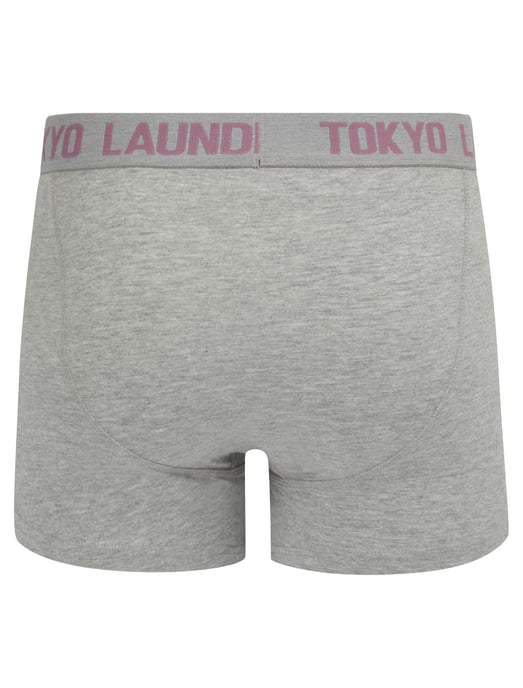 Grey Cotton 6-Pack Boxers