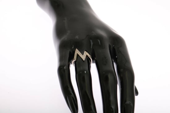 Nialaya Silber Authentischer Damen Klarer Ring - Image 3