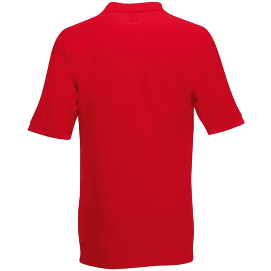 Fruit of the Loom - Poloshirt für Kinder kurzärmlig (Rot) - Image 2