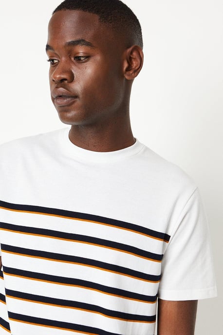 Classic Stripe Pique T-shirt