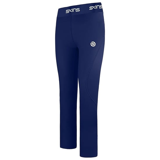 Skins Series-1 Stretch Waist Navy Blue Mens Long Tights Leggings SO00100019010