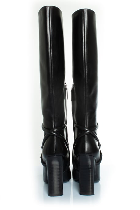Lederstiefel mit T-Riemen - Image 6