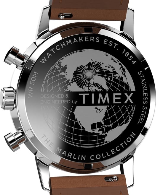 Timex Marlin Chrono Herrenbraun Uhren TW2W10100 - Image 3