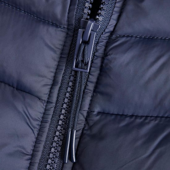 Jack & Jones Mens Sleeveless Gilet – Zipper Closure and High Neck