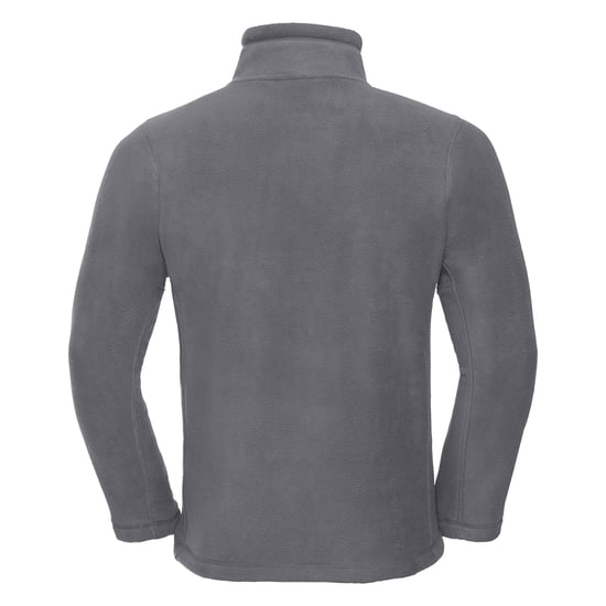 Russell - Fleecejacke Durchgehender Reißverschluss für Herren - Für Außen (Grau unifarben) - Image 2
