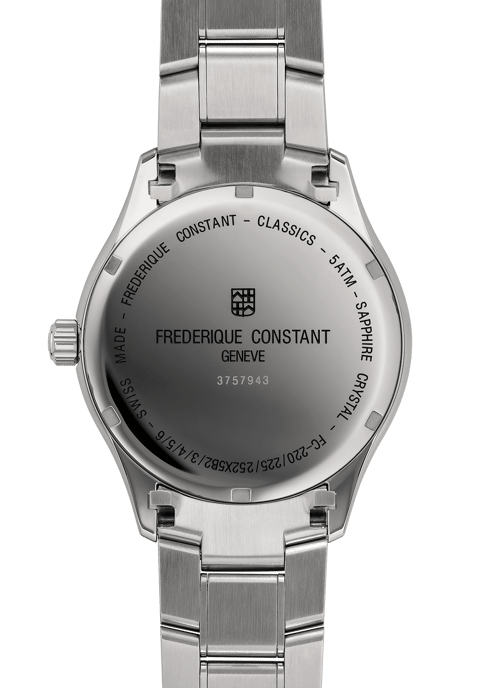 Frédérique Constant  Silber Herren Armbanduhr FC-252DGS5B6B - Image 4