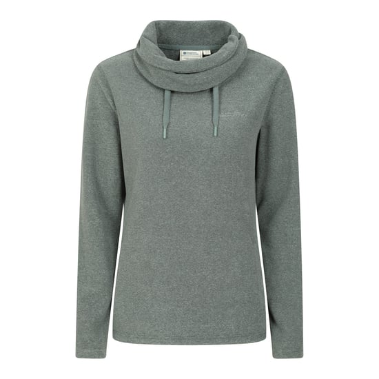 Mountain Warehouse Damen/Herren Hebridean Cowl Neck Fleece Top (dunkles Khaki) - Image 1