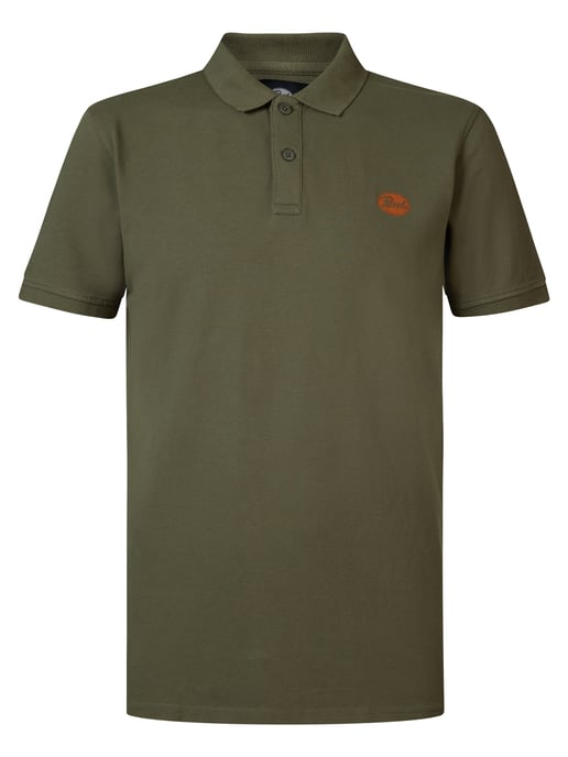 Petrol Industries - Klassisches Poloshirt Männer - Grün - Image 1