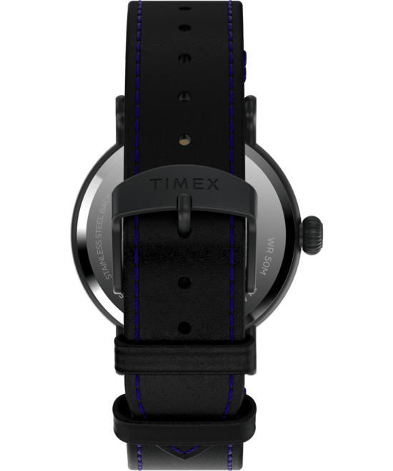 Timex Waterbury Standard Dia De Los Muertos Schwarz Herren Armbanduhr TW2V67600 - Image 3