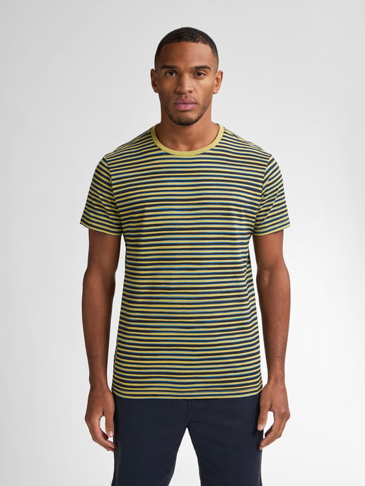 Petrol Industries - Gestreiftes T-Shirt Anchorview Herren - Grün - Image 3